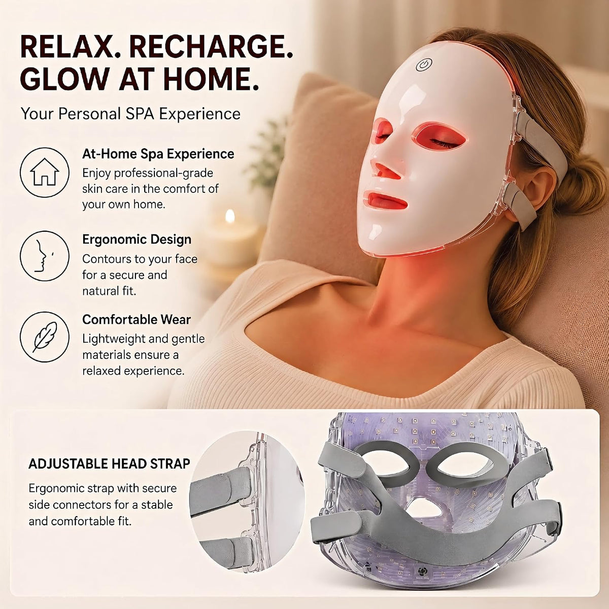 Radiance Renew Red Light Therapy Mask