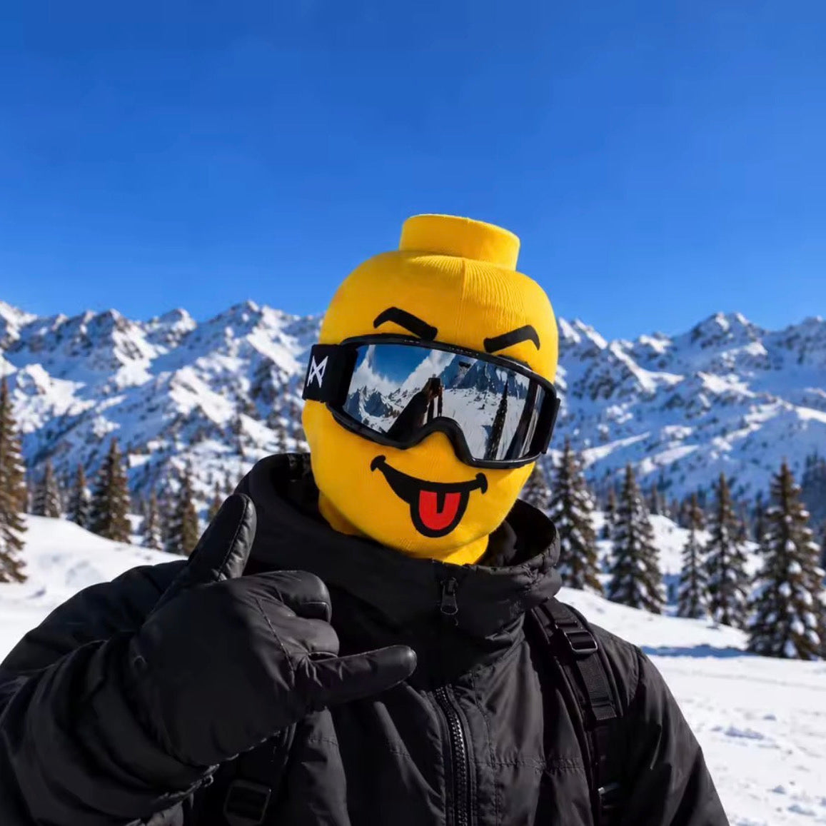 LEGO HEAD-ski mask