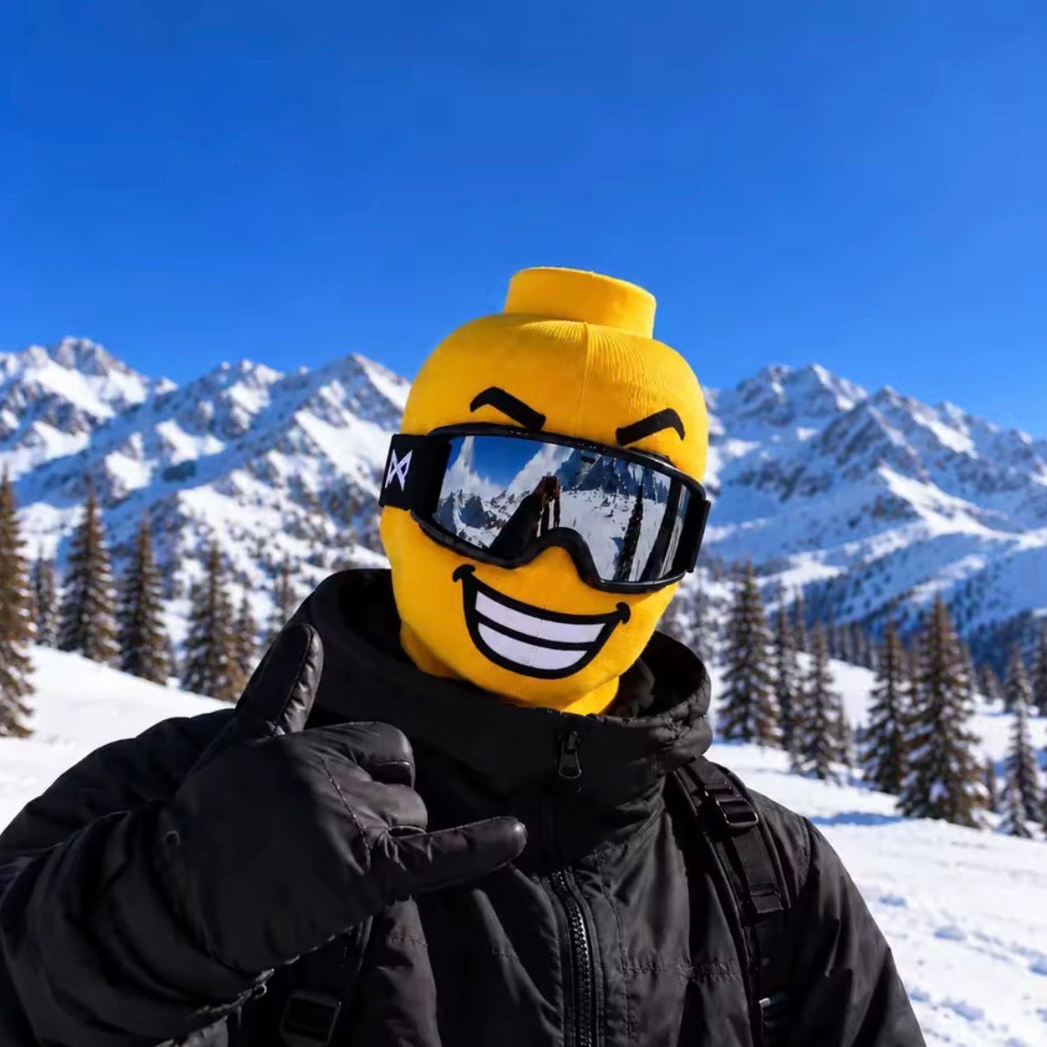 LEGO HEAD-ski mask