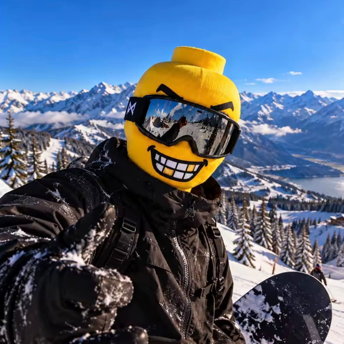 LEGO HEAD-ski mask