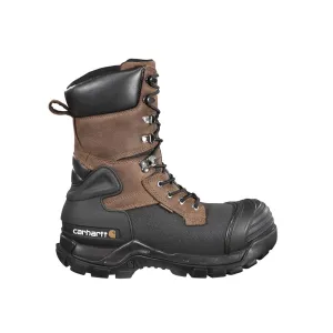 10" Yukon Pac Composite-Toe Waterproof Insulated Work Boot Brown/Black