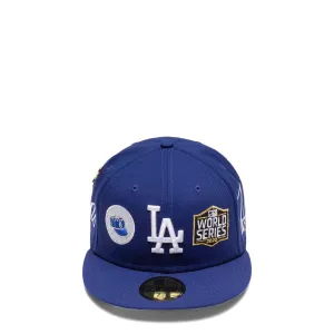 59FIFTY LOS ANGELES DODGERS HISTORIC CHAMPS FITTED CAP