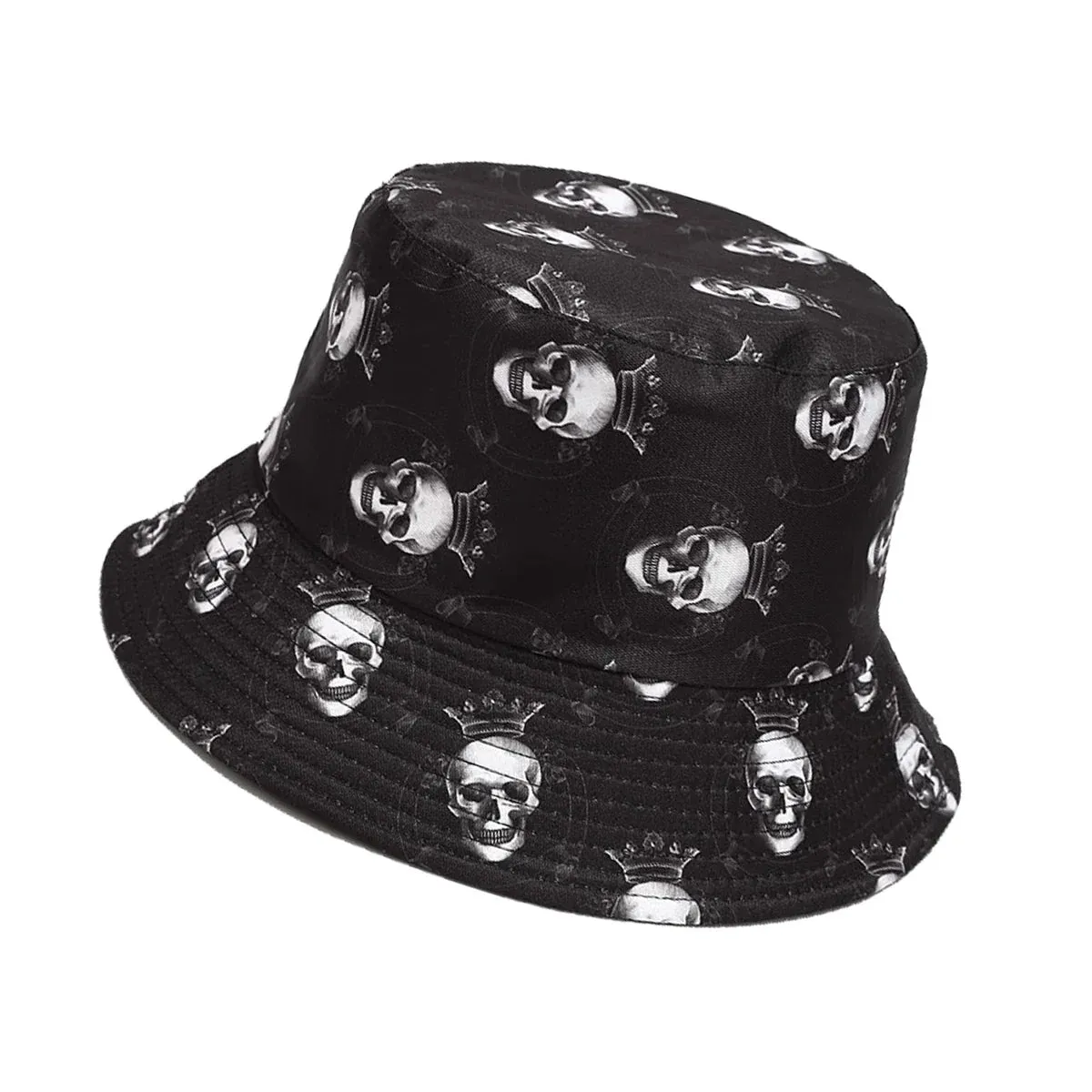 Animal Letter Print Panama Bucket Hat - Summer Sun Fisherman Hat for Women and Men