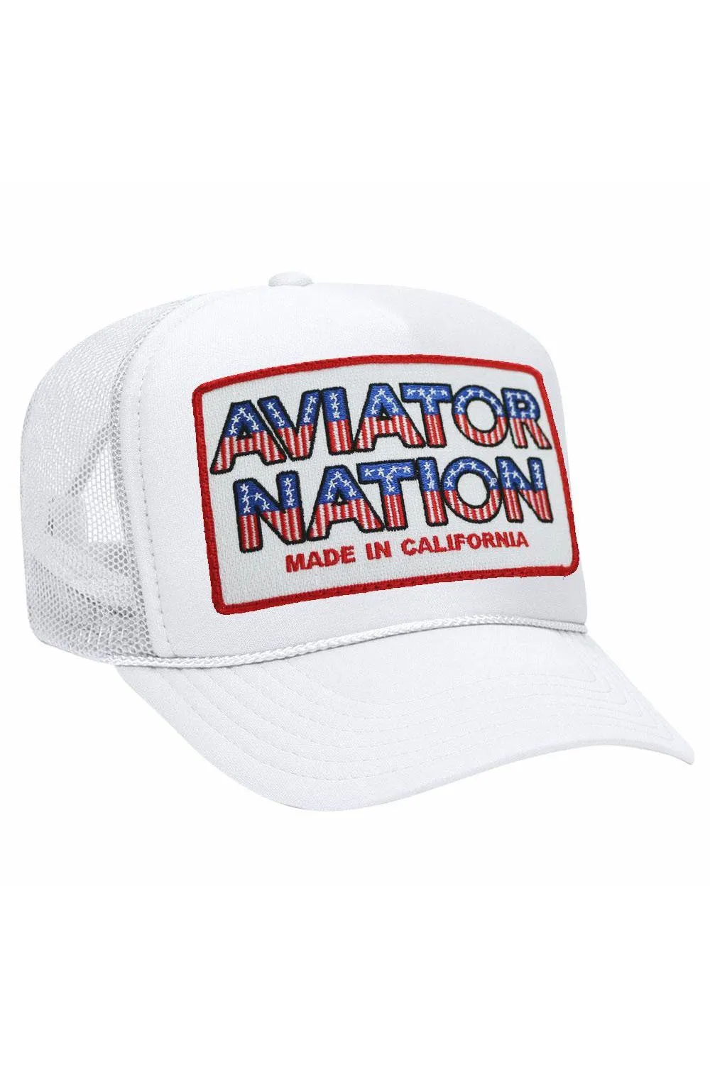 AVIATOR NATION USA PATRIOTIC VINTAGE TRUCKER HAT