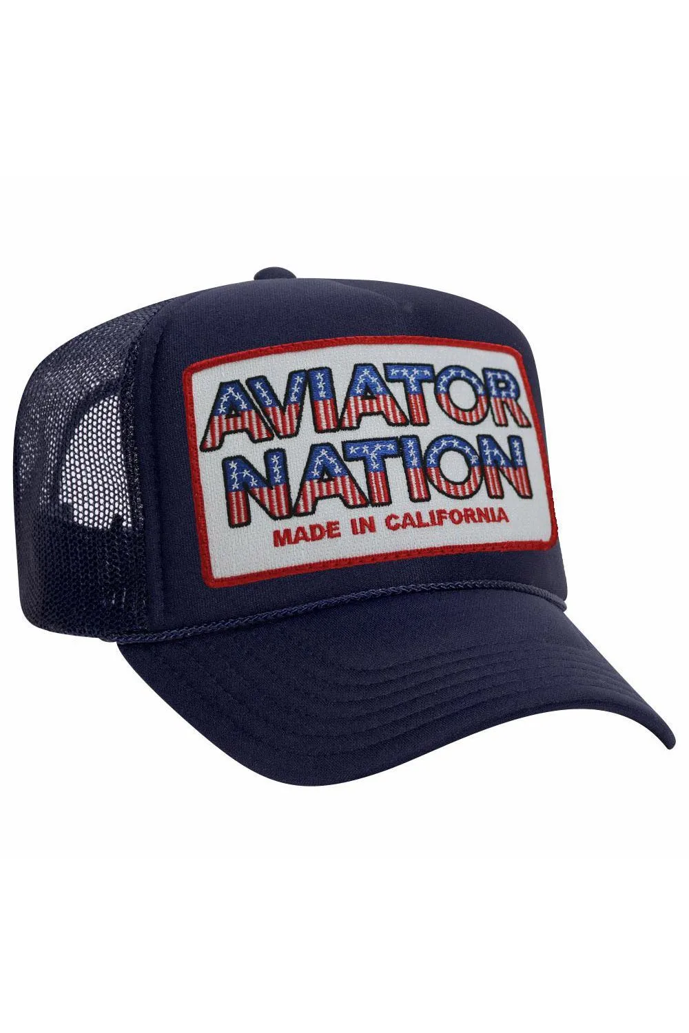 AVIATOR NATION USA PATRIOTIC VINTAGE TRUCKER HAT