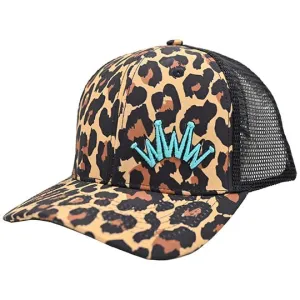 Best Ever Leopard Print Trucker Cap