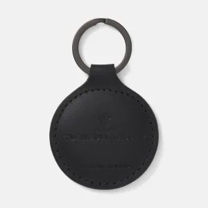 Black Leather Key Fob