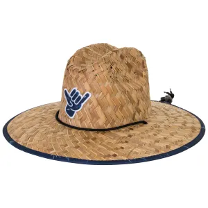 Blue Hawaii Straw Hat