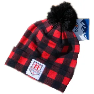 Boco Gear WRC POMPOM BEANIE - Red Flannel