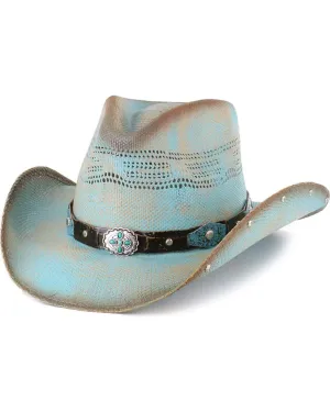 Bullhide Girls Sun West Concho Straw Hat Style 2930