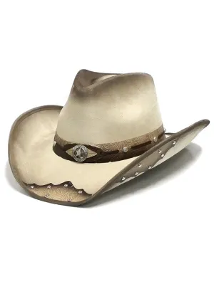 Bullhide KICK THE DUST OFF 0738BC Faux Felt Western Hat Buckskin