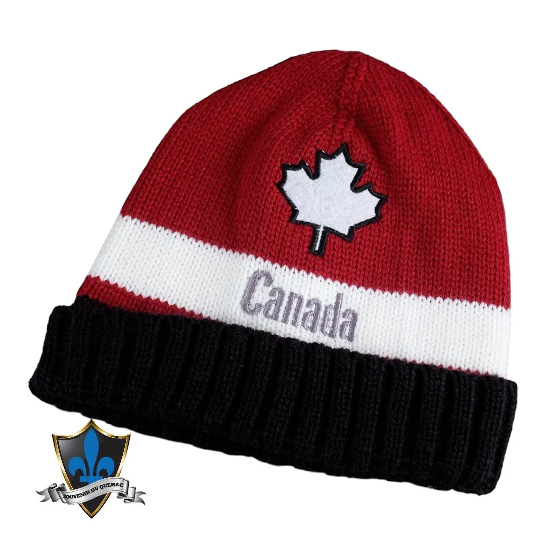 CANADA MAPLE LEAF BEANIE.