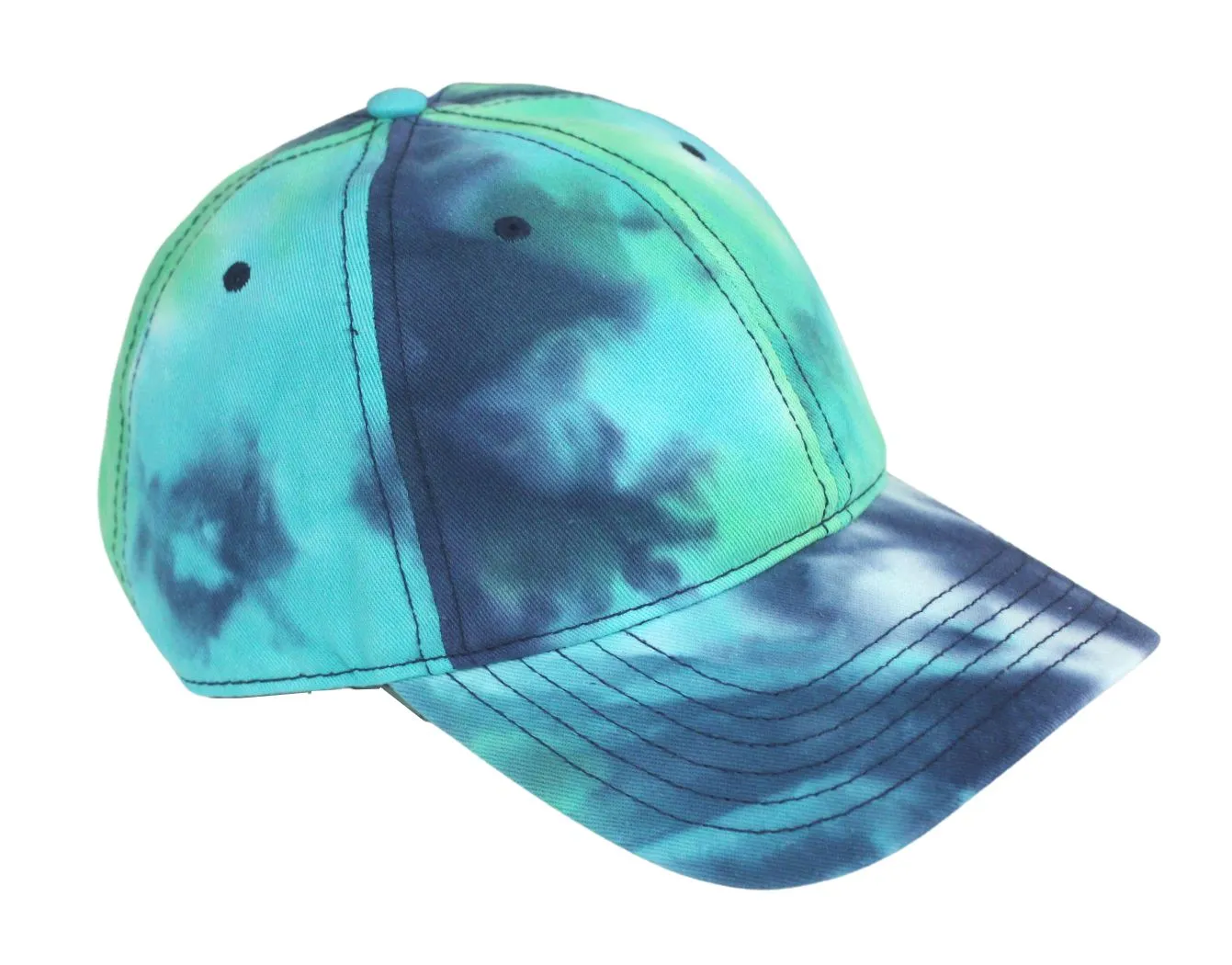 Cerulean Tie Dye Baseball Cap