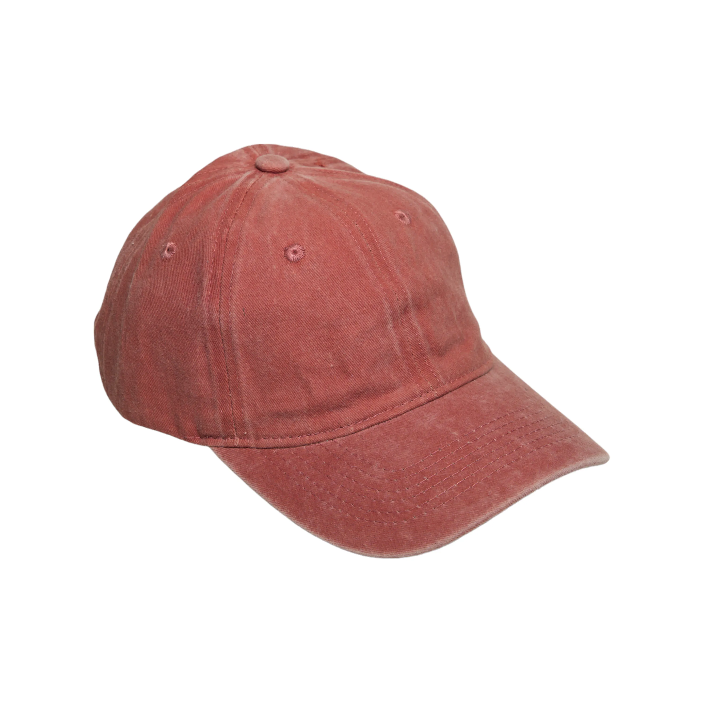 Chokore Blank Washed Baseball Cap (Orange)