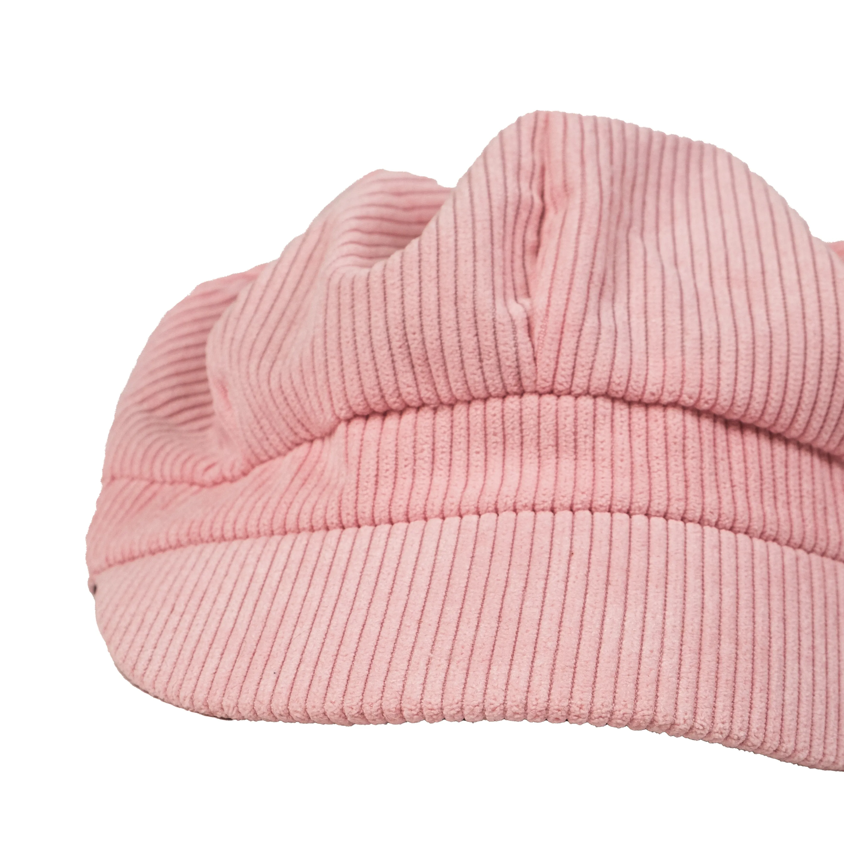 Chokore Corduroy Beret Cap (Pink)