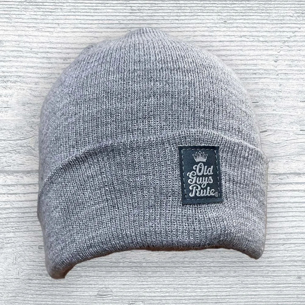 Classic Beanie Heather Grey