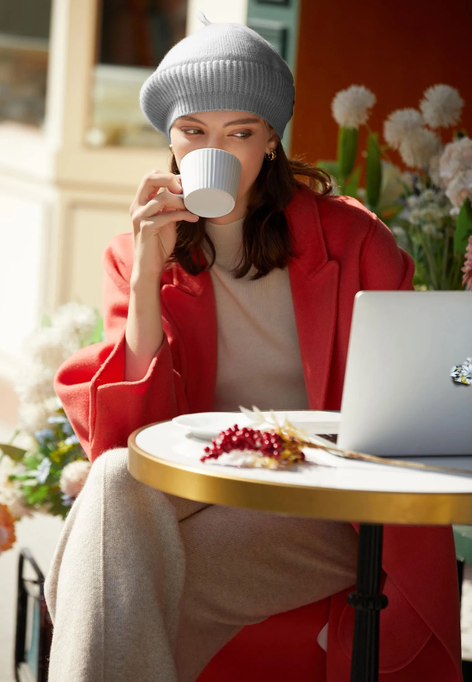 Classic Cashmere Beret