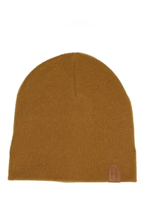 Deidaa Turmeric Yellow Merino Wool Beanie Winter Cap