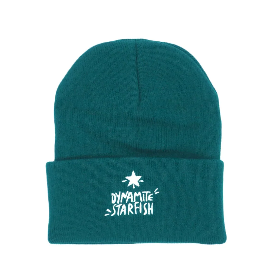 Dynamite Starfish Logo — Knit Boulder Beanie