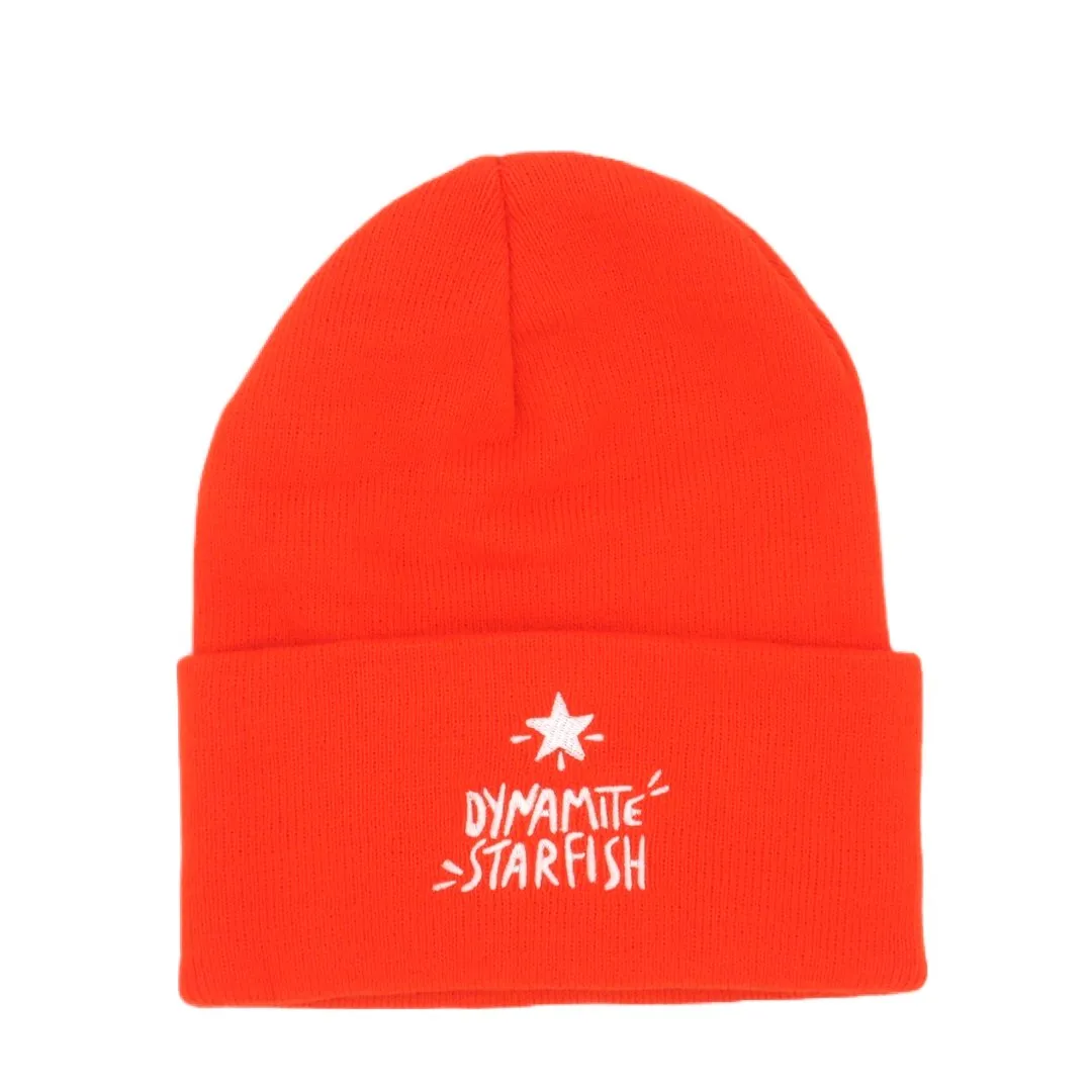 Dynamite Starfish Logo — Knit Boulder Beanie