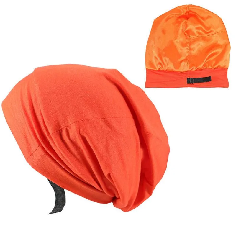 Hood Hats, Autumn Adjustable Satin Lined Hood Hats