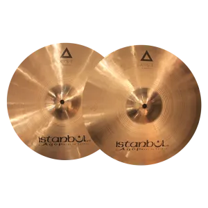 Istanbul Agop 14 XIST Brilliant Hi-Hat Cymbals - Premium Quality, High-Performance Drumming Accessory