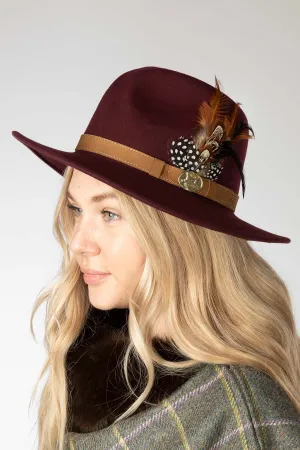 Ladies Wool Felt Hat - Danby