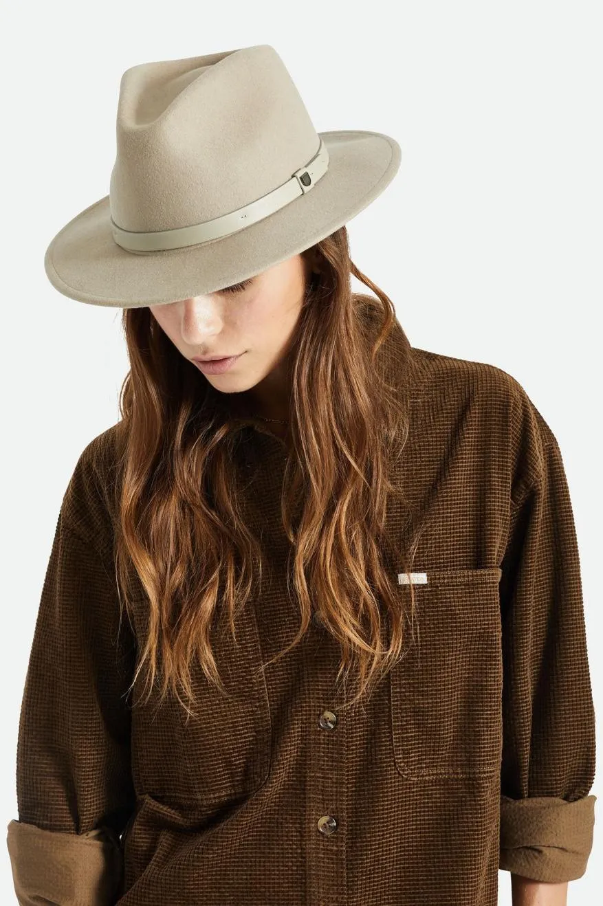 Messer Fedora (Unisex) - Light Fawn