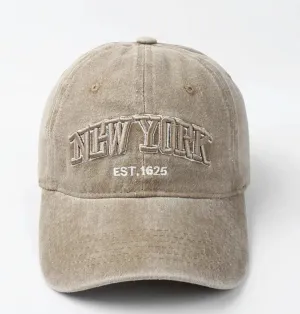 New York Cap Washed Stone