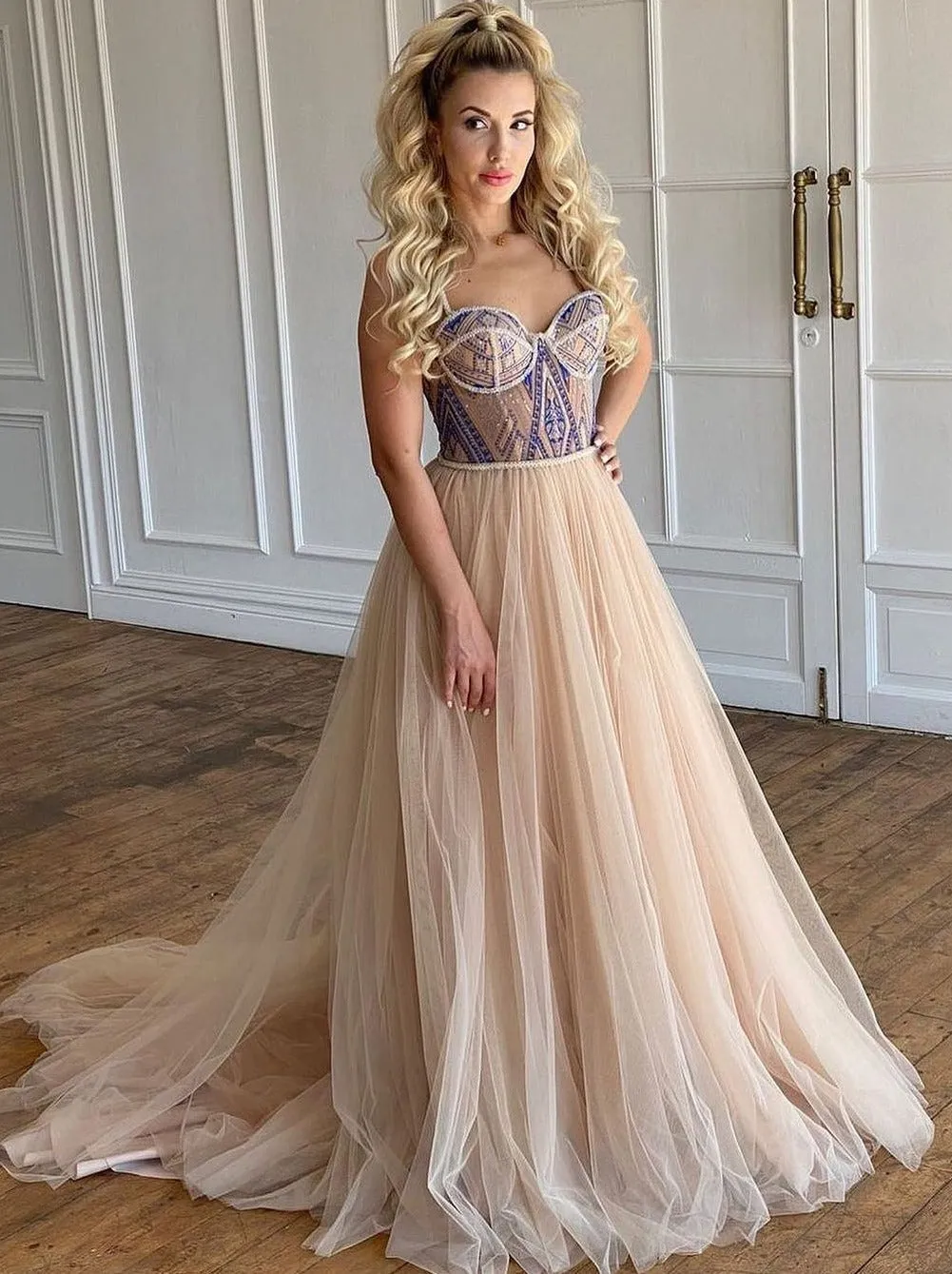 Pink Goddess Tulle Gown