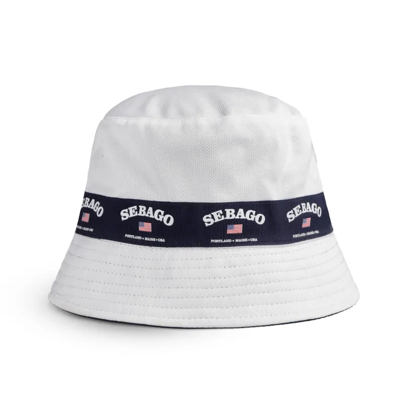 REVERSIBLE BUCKET HAT - BLUE MARINE