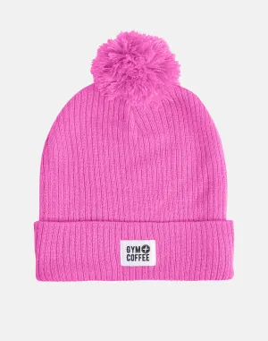 Rouge Bobble Beanie