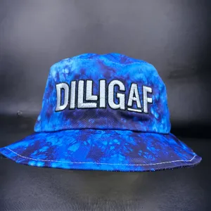 Royal Blue Dilligaf Bucket Hat