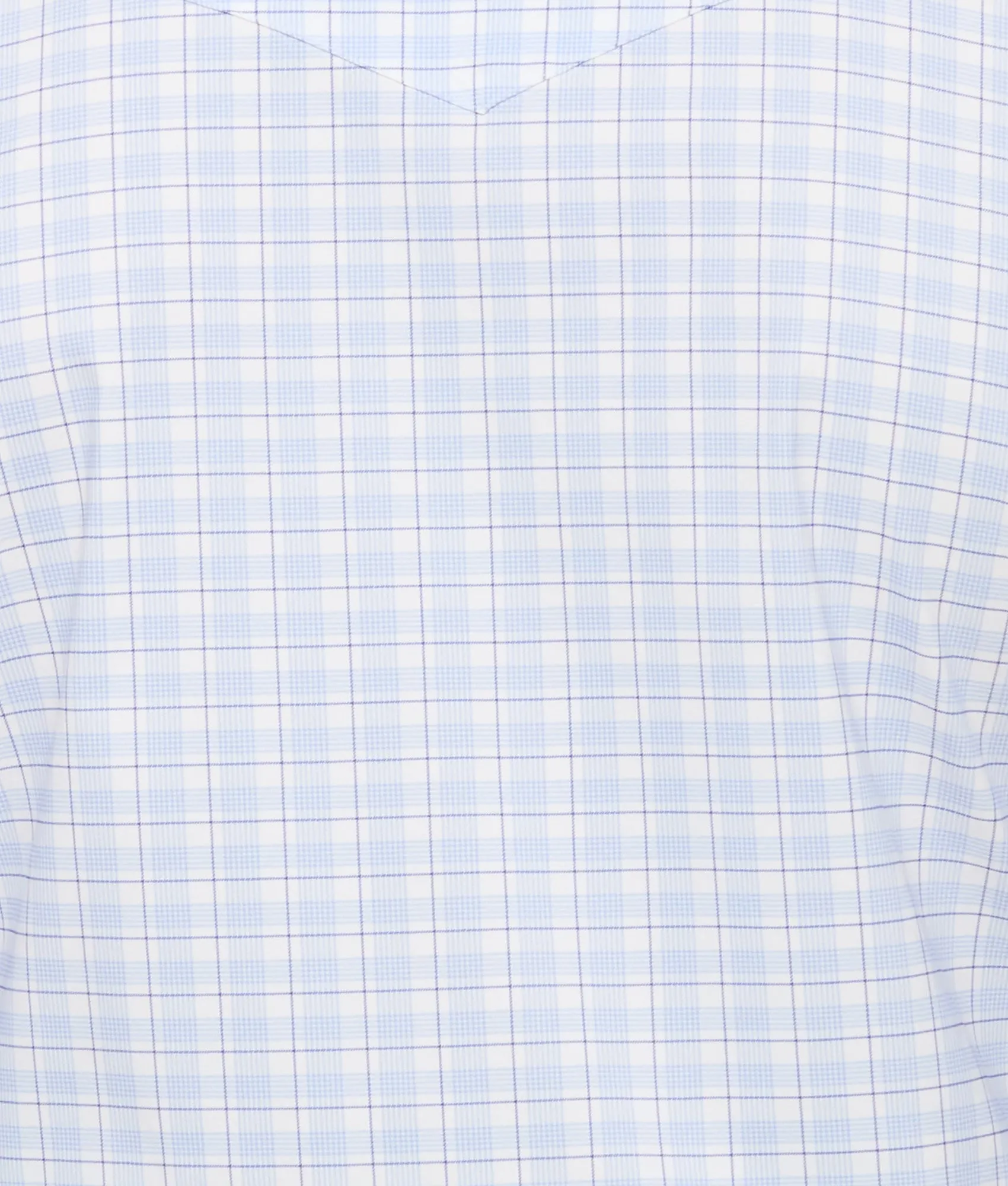 San Antonio :: White And Blue Graph Plaid