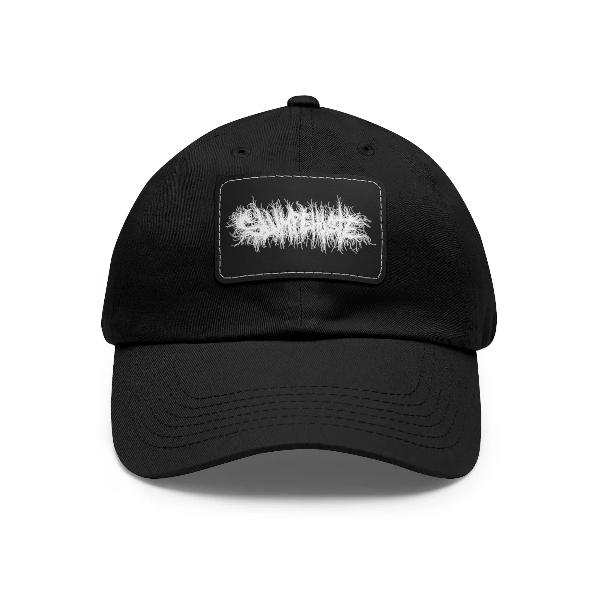 Sg scratch Dad Hat with Leather Patch