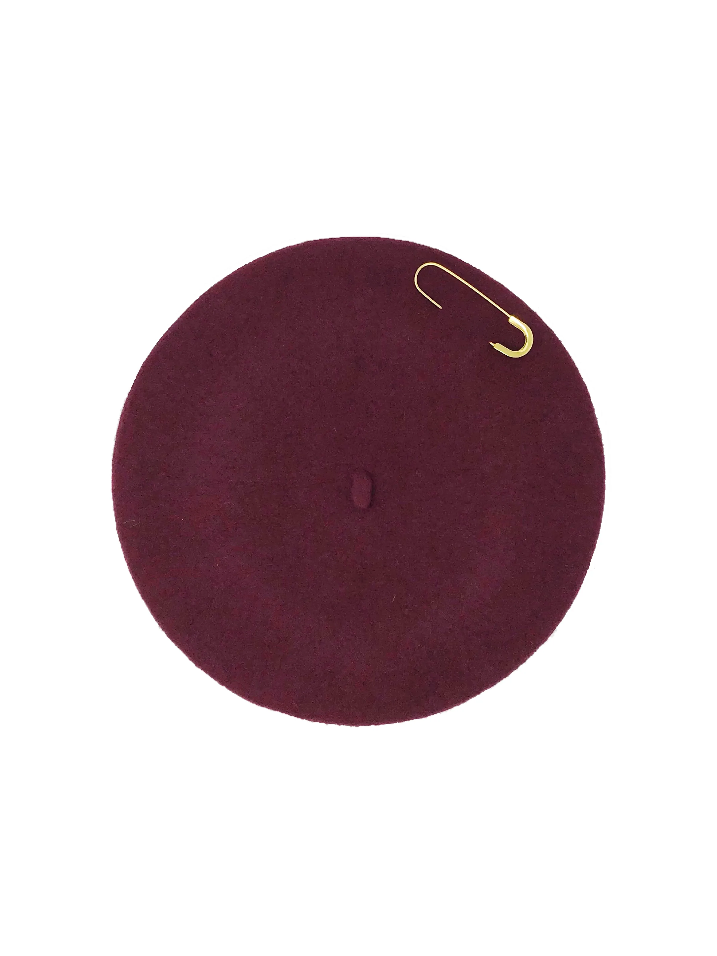 Sofia beret burgundy