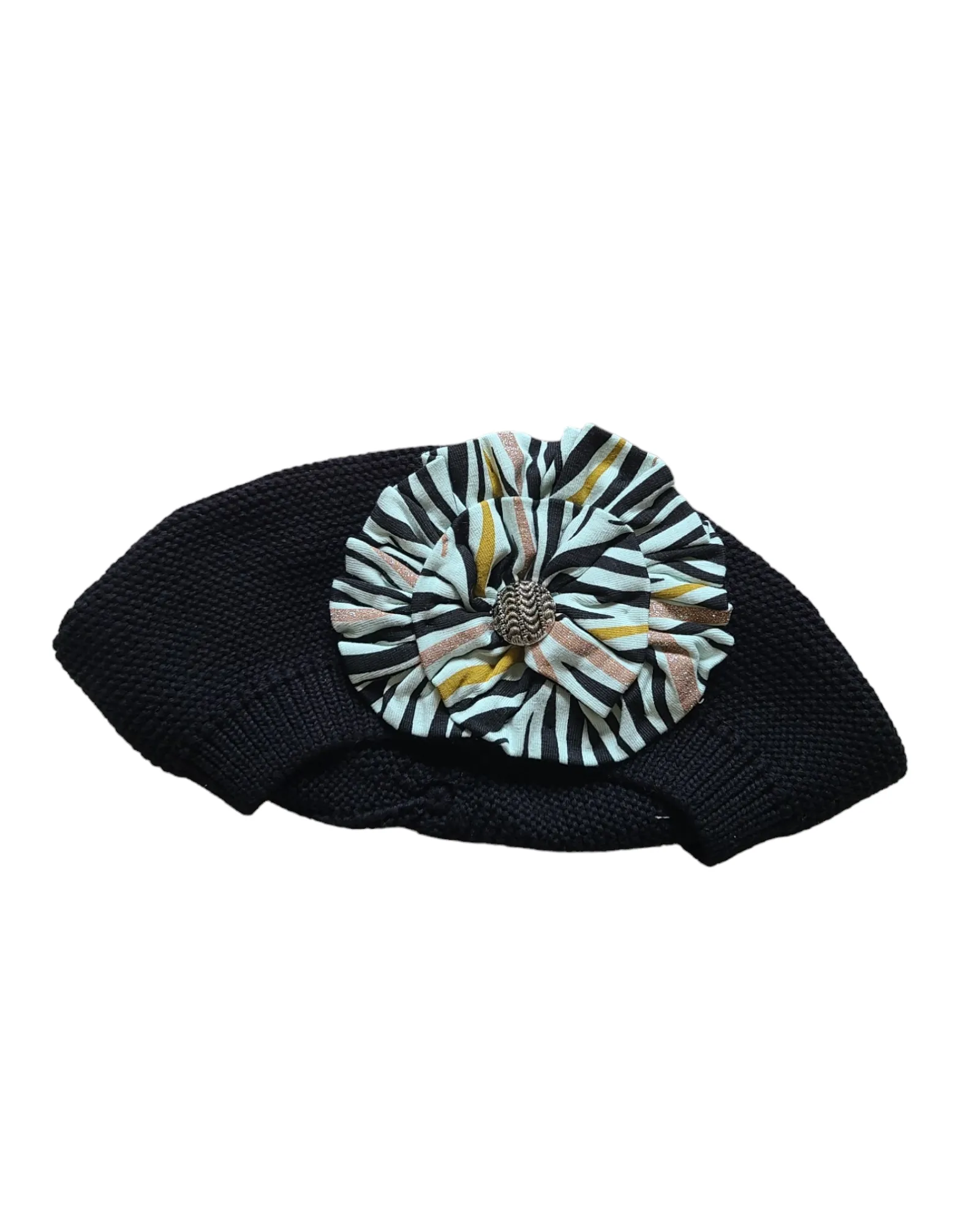 Standard Size Black French Beret