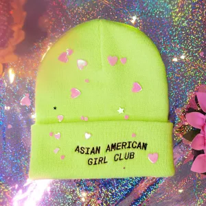 The Bubble Neon Beanie - Yellow